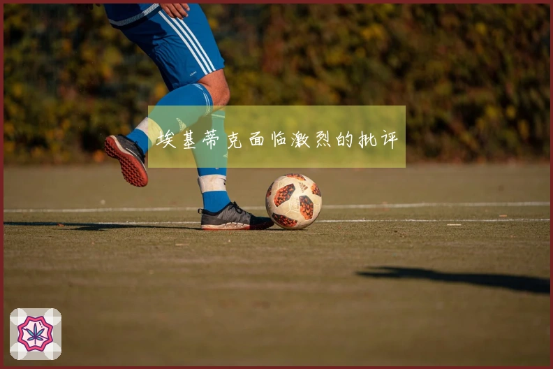 埃基蒂克面临激烈的批评